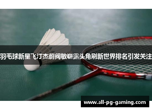 羽毛球新星飞汀杰蔚阀敏崭露头角刷新世界排名引发关注